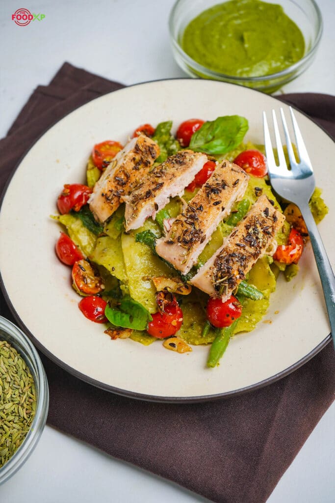 Chef Jamie Oliver Pesto Chicken Pasta