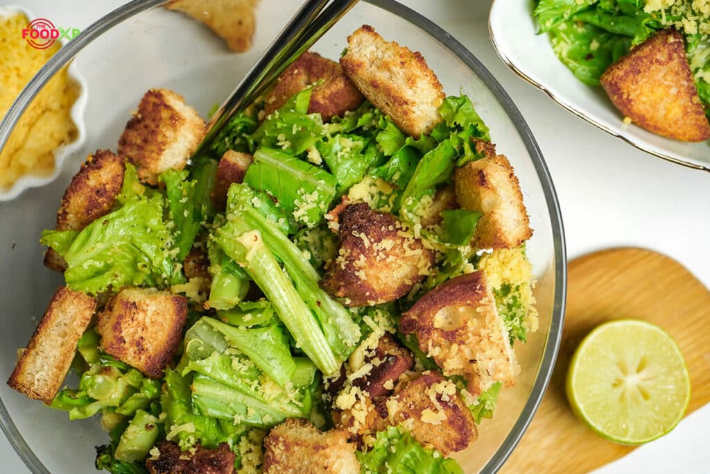 Easy Gordon Ramsay Ceasar Salad