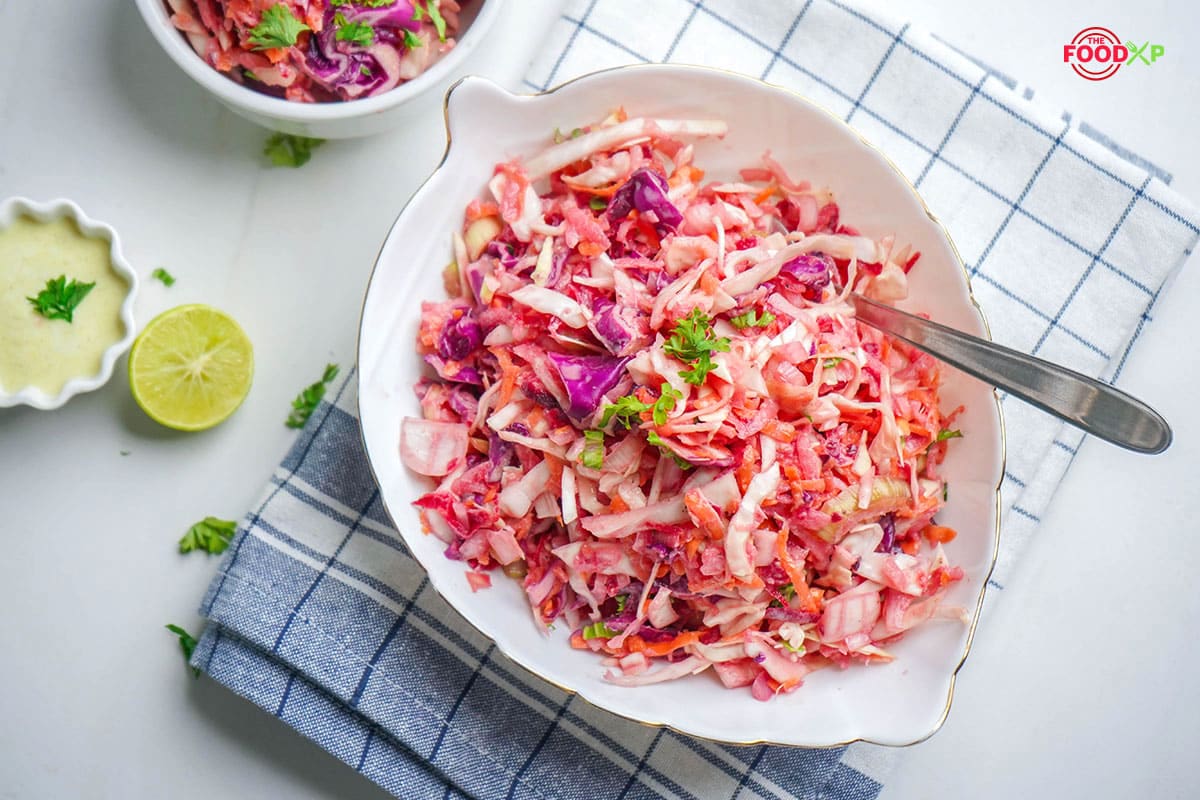 Healthy Jamie Oliver Coleslaw