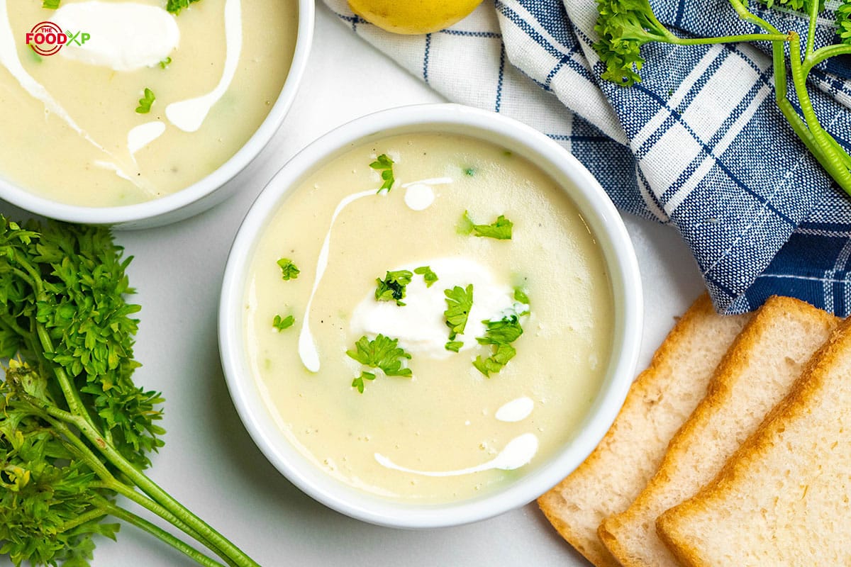 Healthy Julia Child Potato Leek Soup