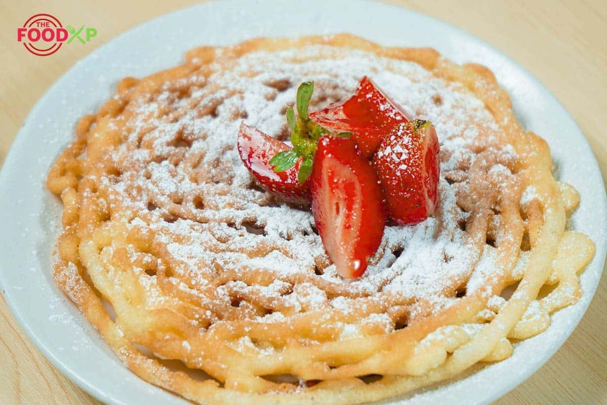 Homemade Funnel Cake without milk