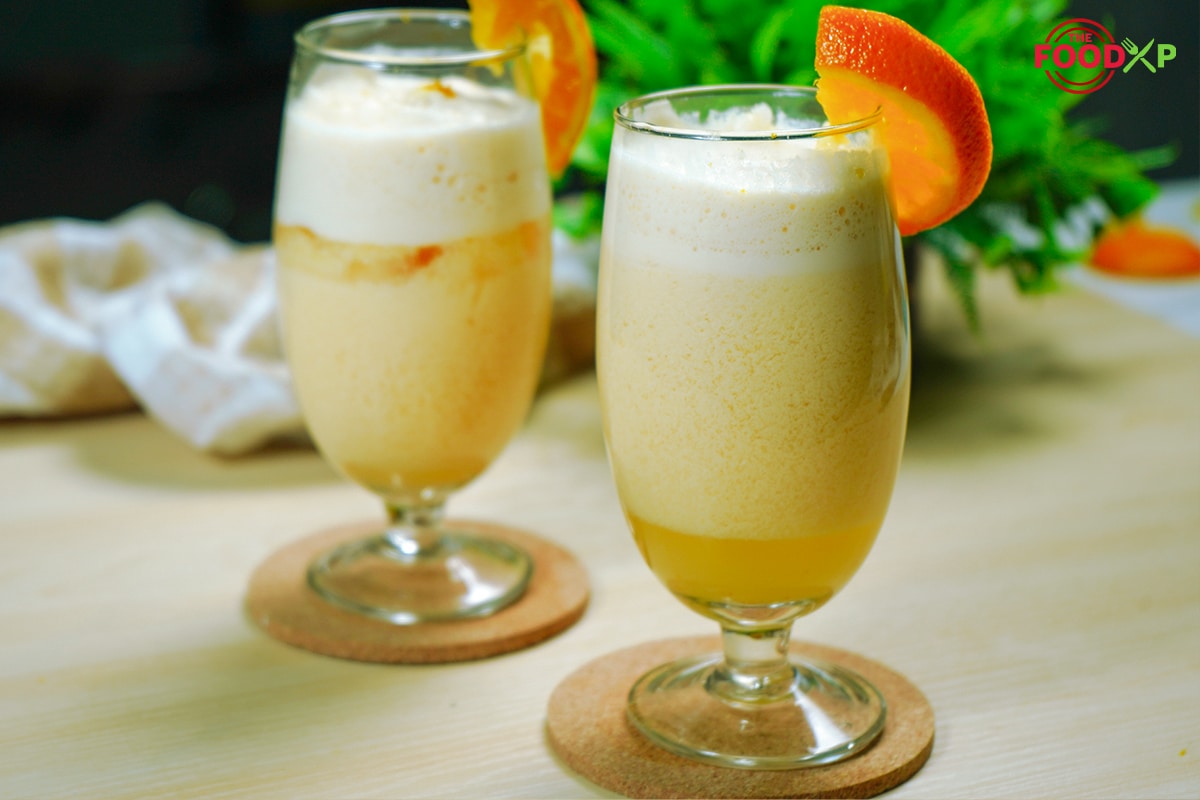 How to Make Orange Whip Drink