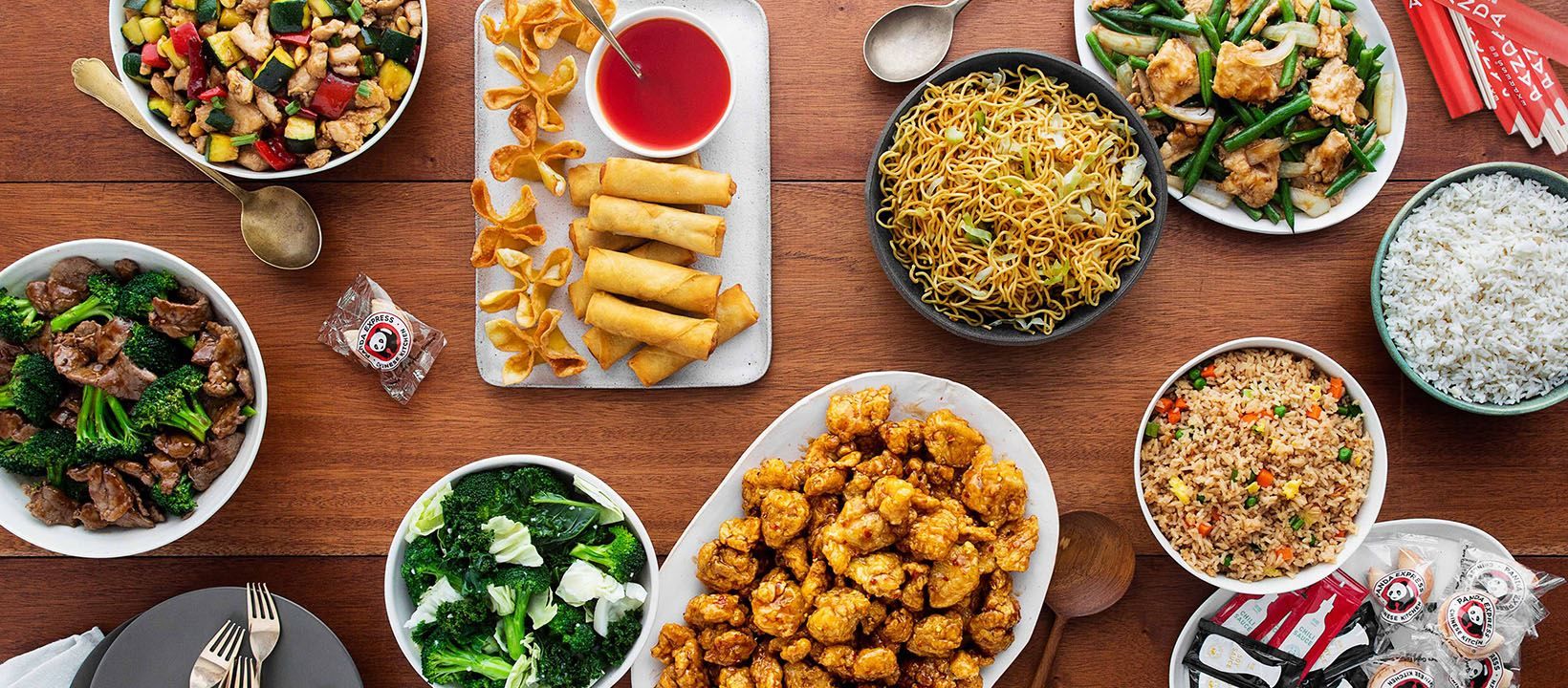 Panda Express food