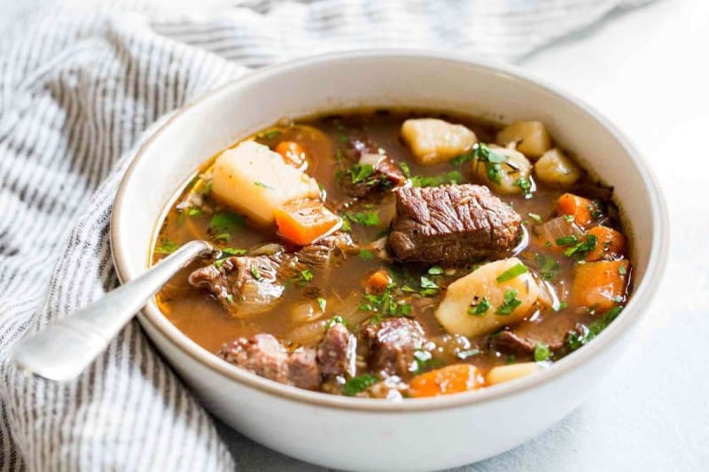 Beef Stew With Spoon