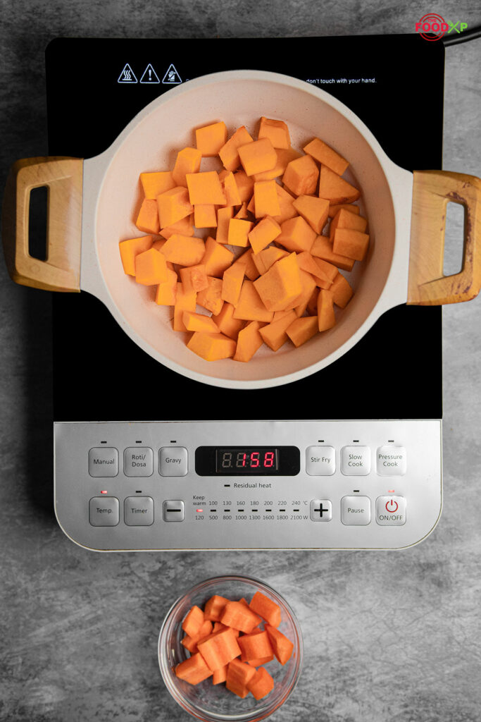 Paula Deen Butternut Squash Soup Step 2