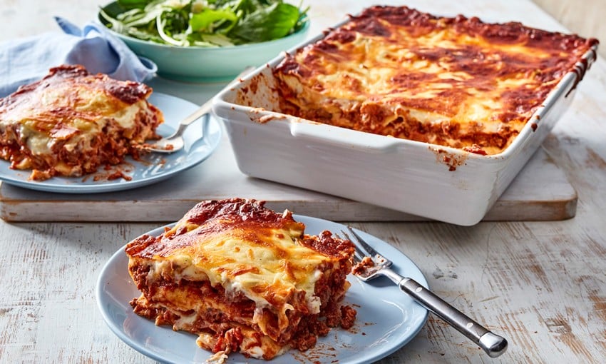 Lasagna In Plate