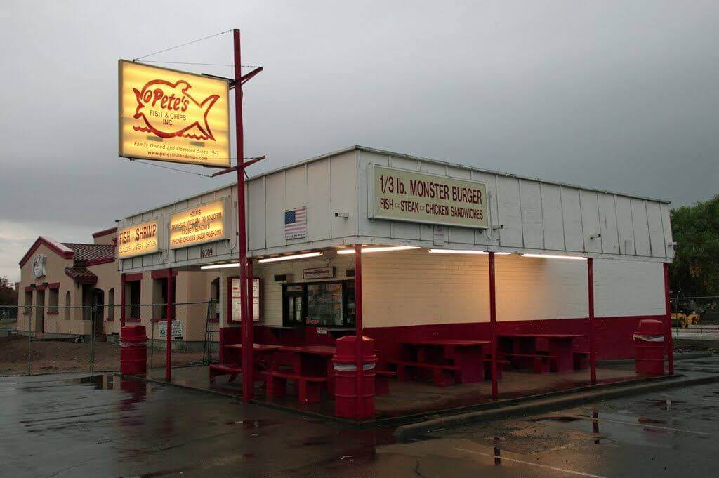 Pete's Fish and Chips restaurant