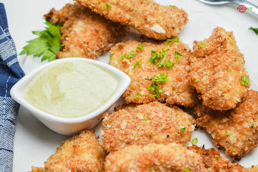 Serving Jamie Oliver Chicken Nuggets