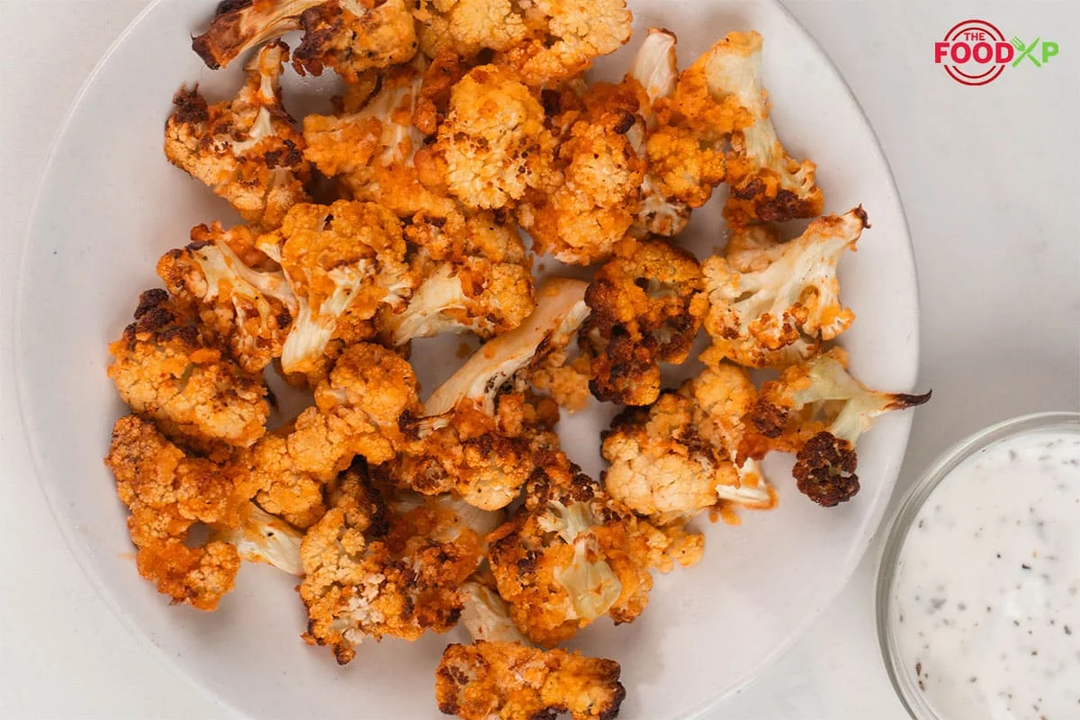 Air Fryer Buffalo Cauliflower