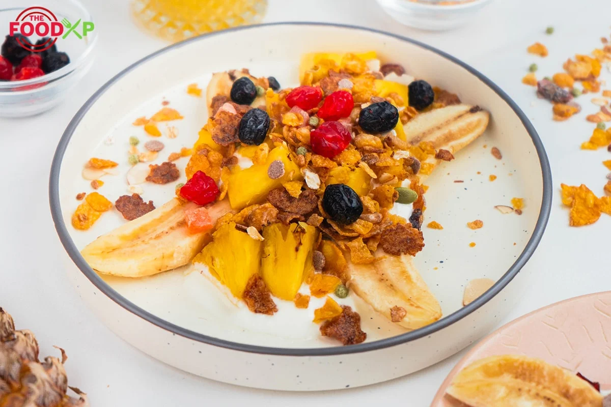 Breakfast Banana Splits