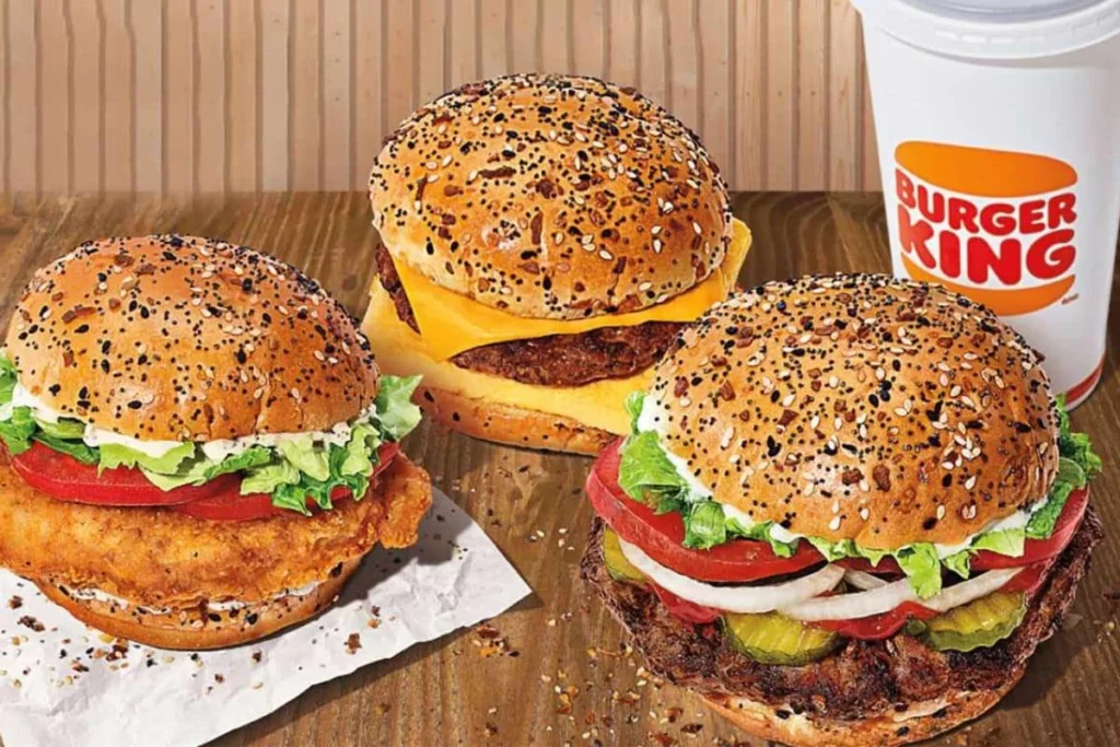 Burger King Menu