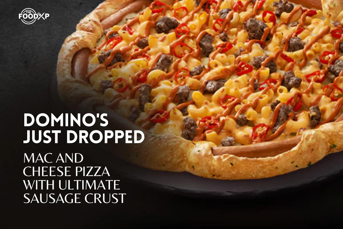 Domino's Just Dropped Mac And Cheese Pizza While Ultimate Sausage Crust