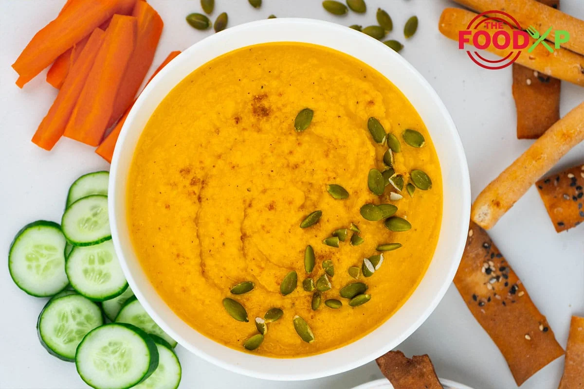 Easy Carrot Hummus