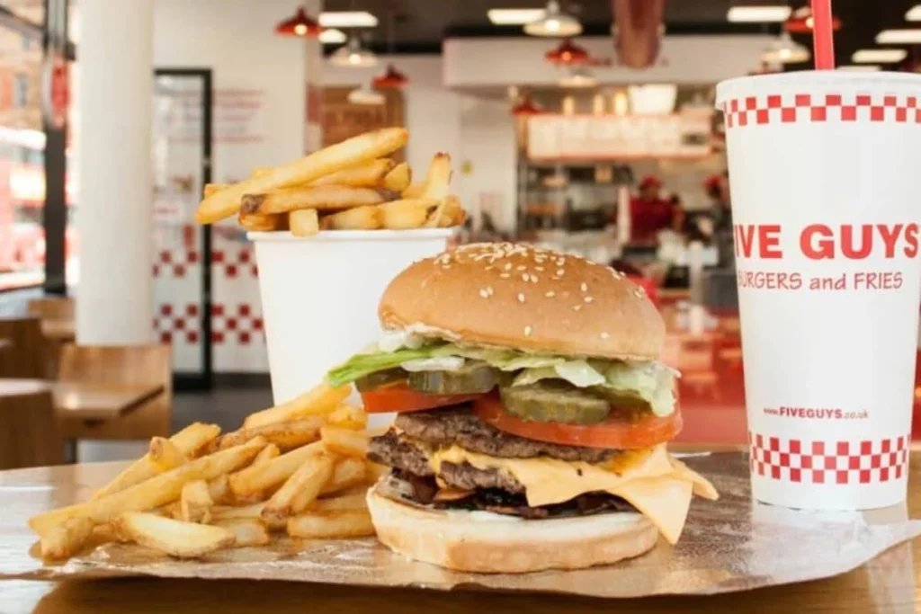 Five Guys Menu