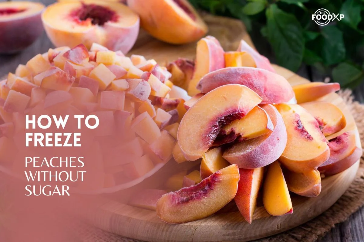 How To Freeze Peaches Without Sugar