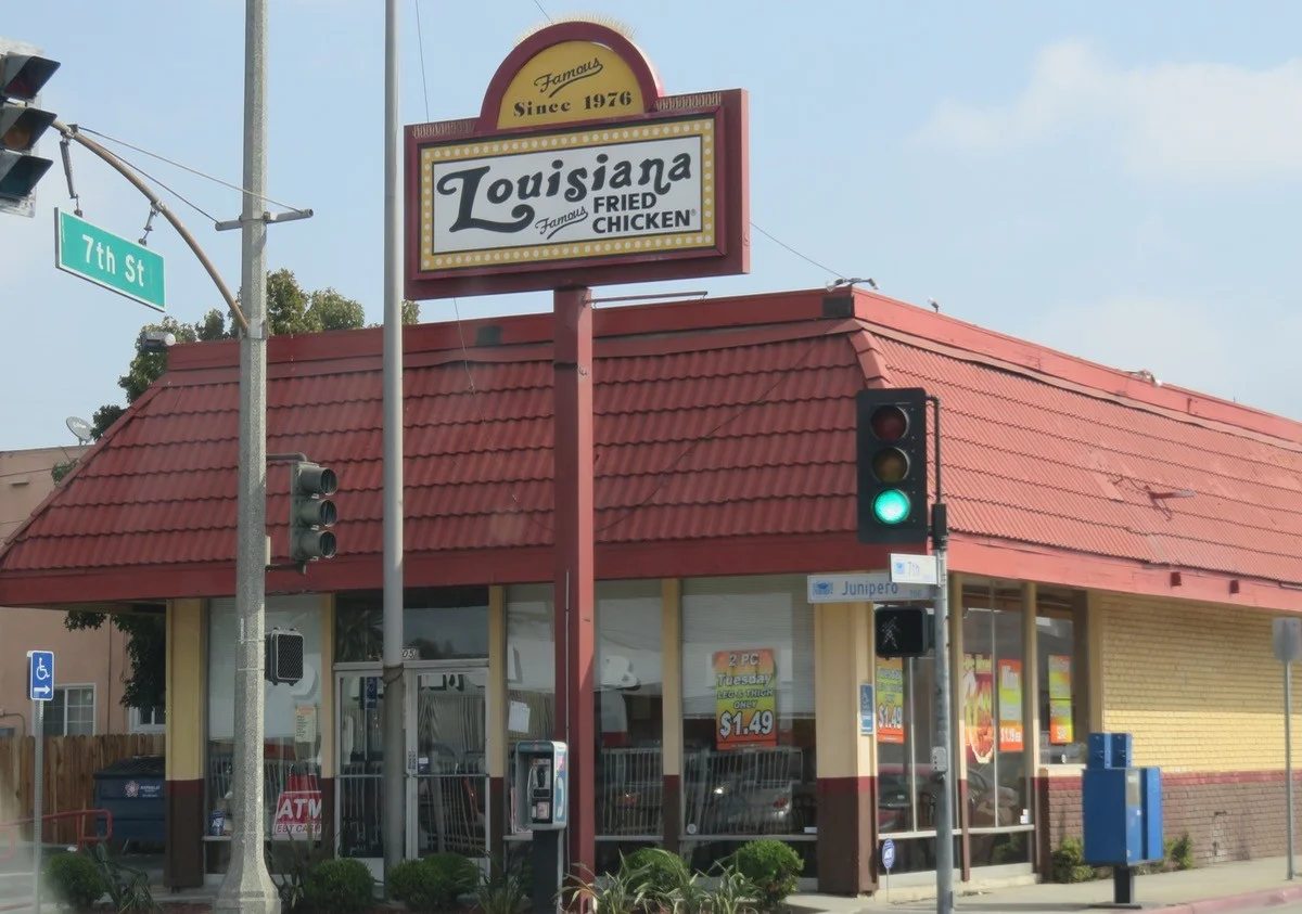 Louisiana Famous Fried Chicken Menu