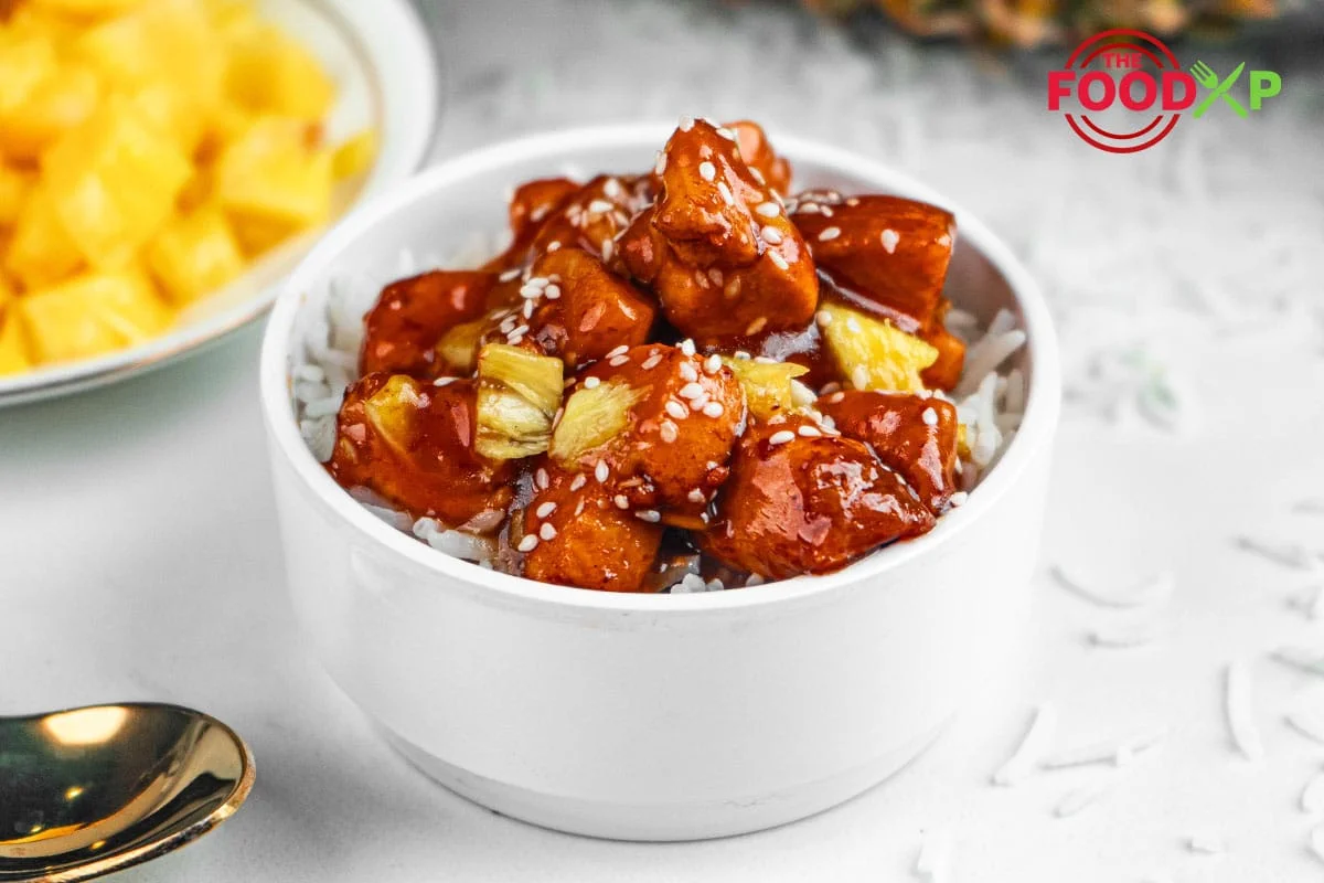 Pineapple Chicken Bowl How to Make